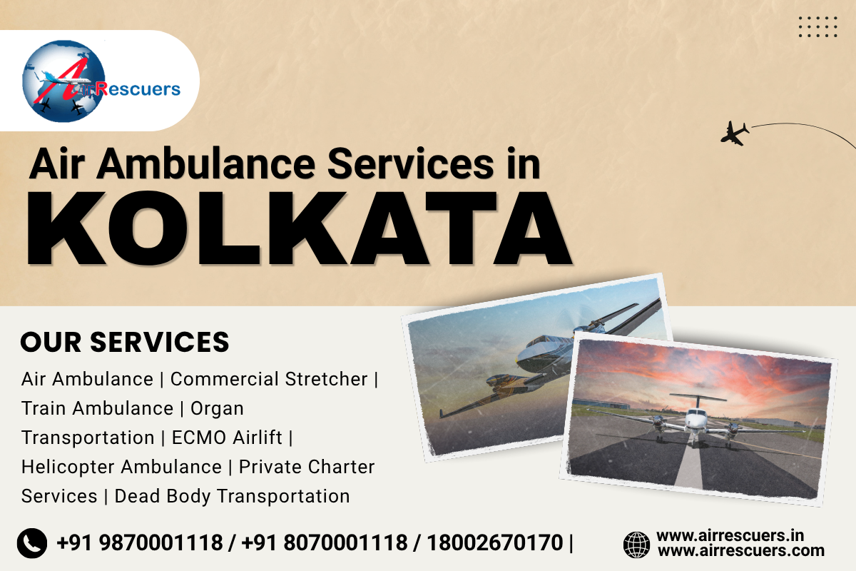 Medical Support During Air Ambulance in Kolkata